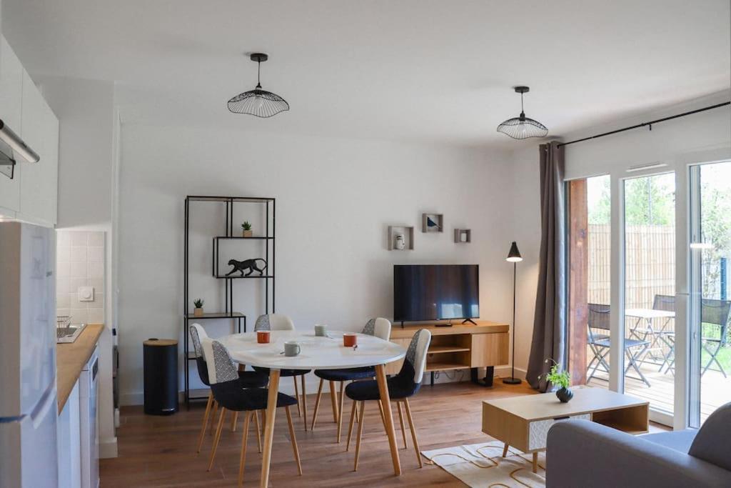 Les Cottages Jardin Elegant Et Ambiance Cosy Biscarrosse Exteriér fotografie